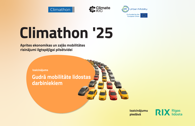 Gudrā mobilitāte lidostas darbiniekiem